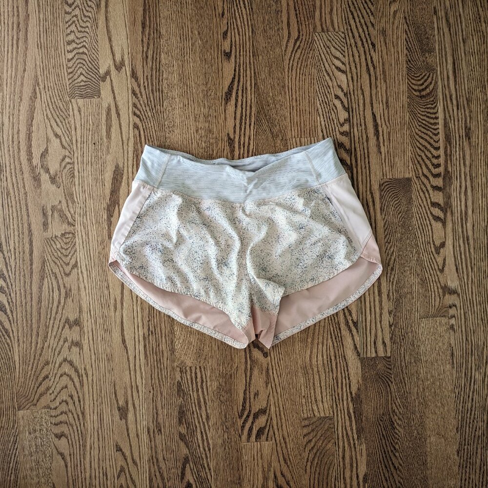 Outdoor Voices Hudson Shorts in Pebble Pink